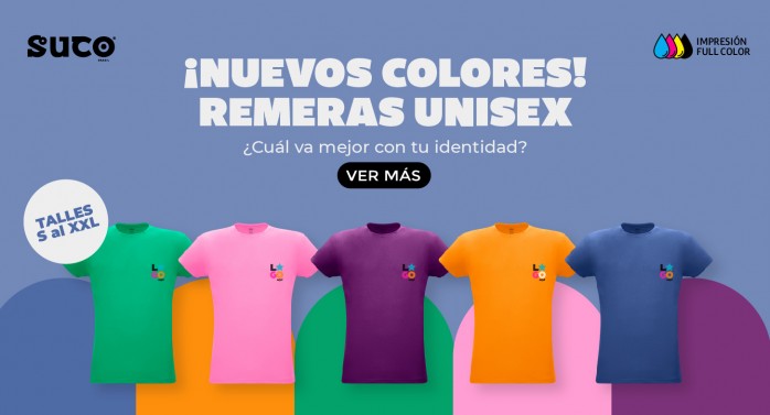 5. Nuevos colores en remeras